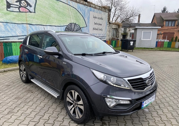 Kia Sportage cena 48900 przebieg: 211000, rok produkcji 2012 z Kutno małe 277